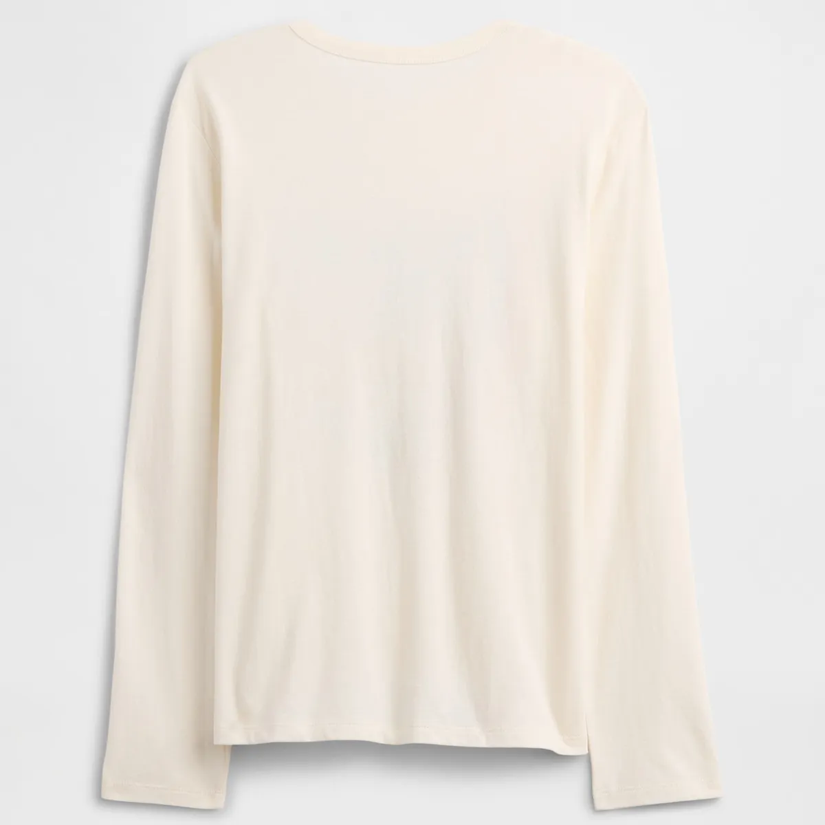 GAP - Polera Niño Manga Larga Beige Gap