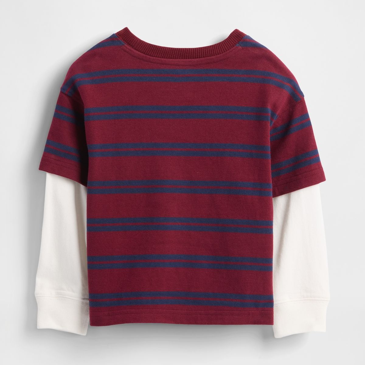 GAP - Polera Toddler Niño Manga Larga Rojo Gap
