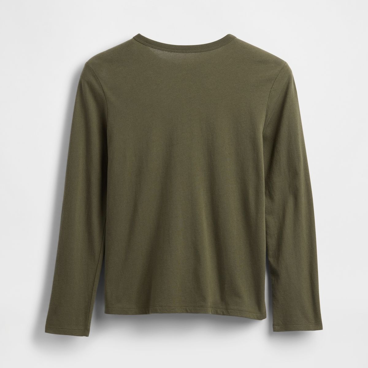 GAP - Polera Niño Manga Larga Logo Verde Gap