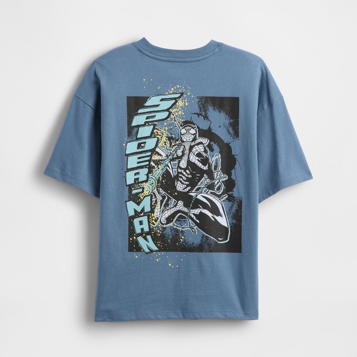GAP - Polera Niño Gap Manga Corta Azul