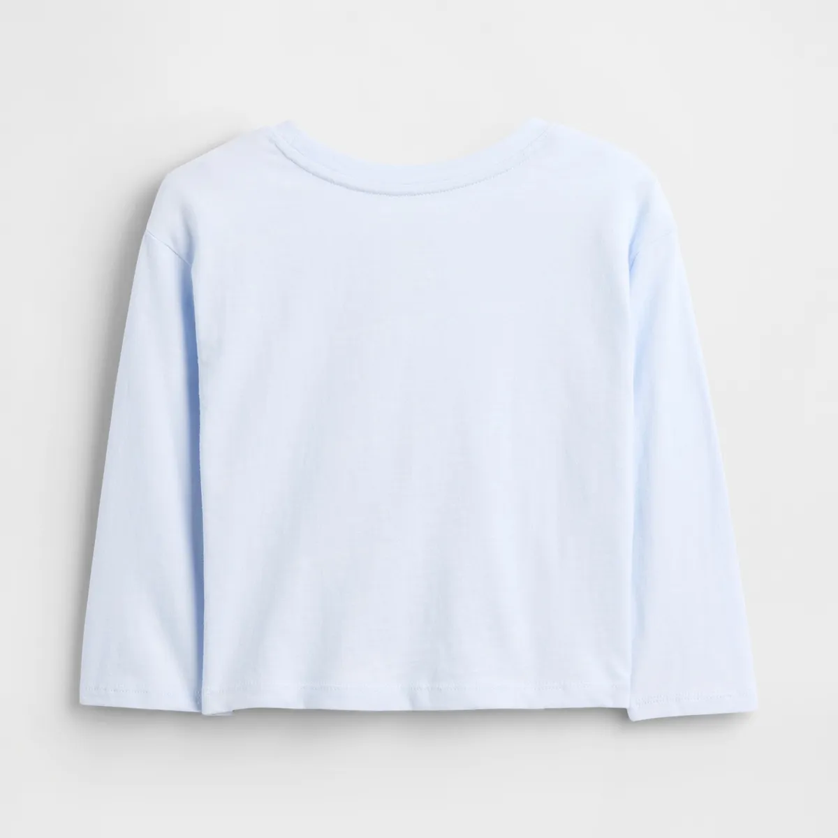 GAP - Polera Toddler Niña Gap Manga Larga Azul
