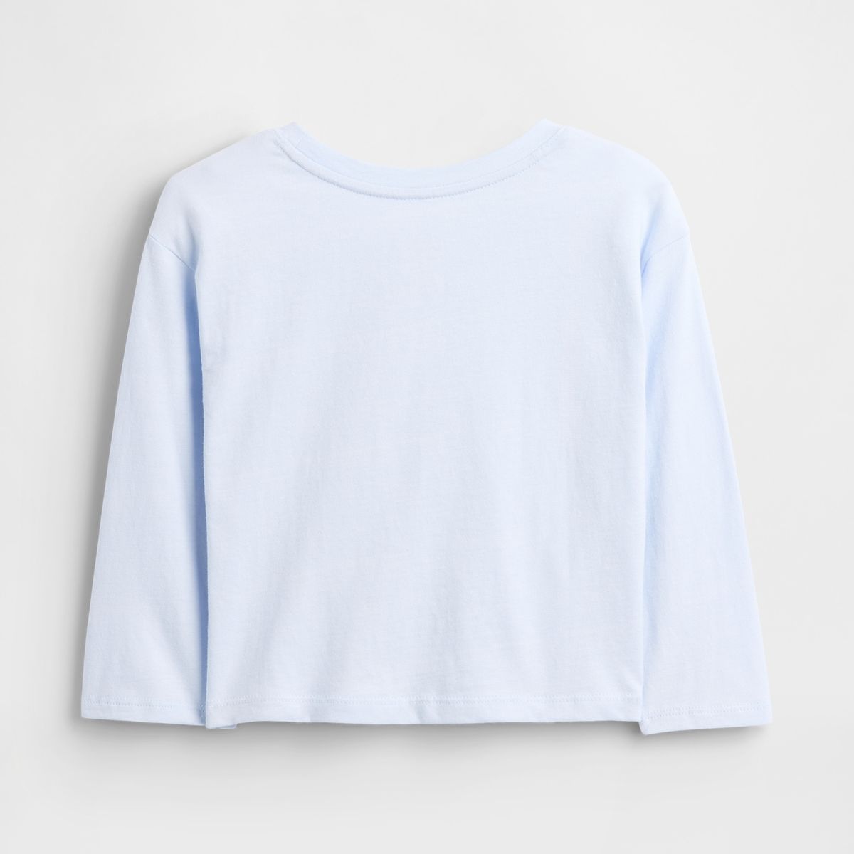 GAP - Polera Toddler Niña Gap Manga Larga Azul