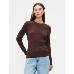 GAP - Sweater Mujer Cashsoft Café