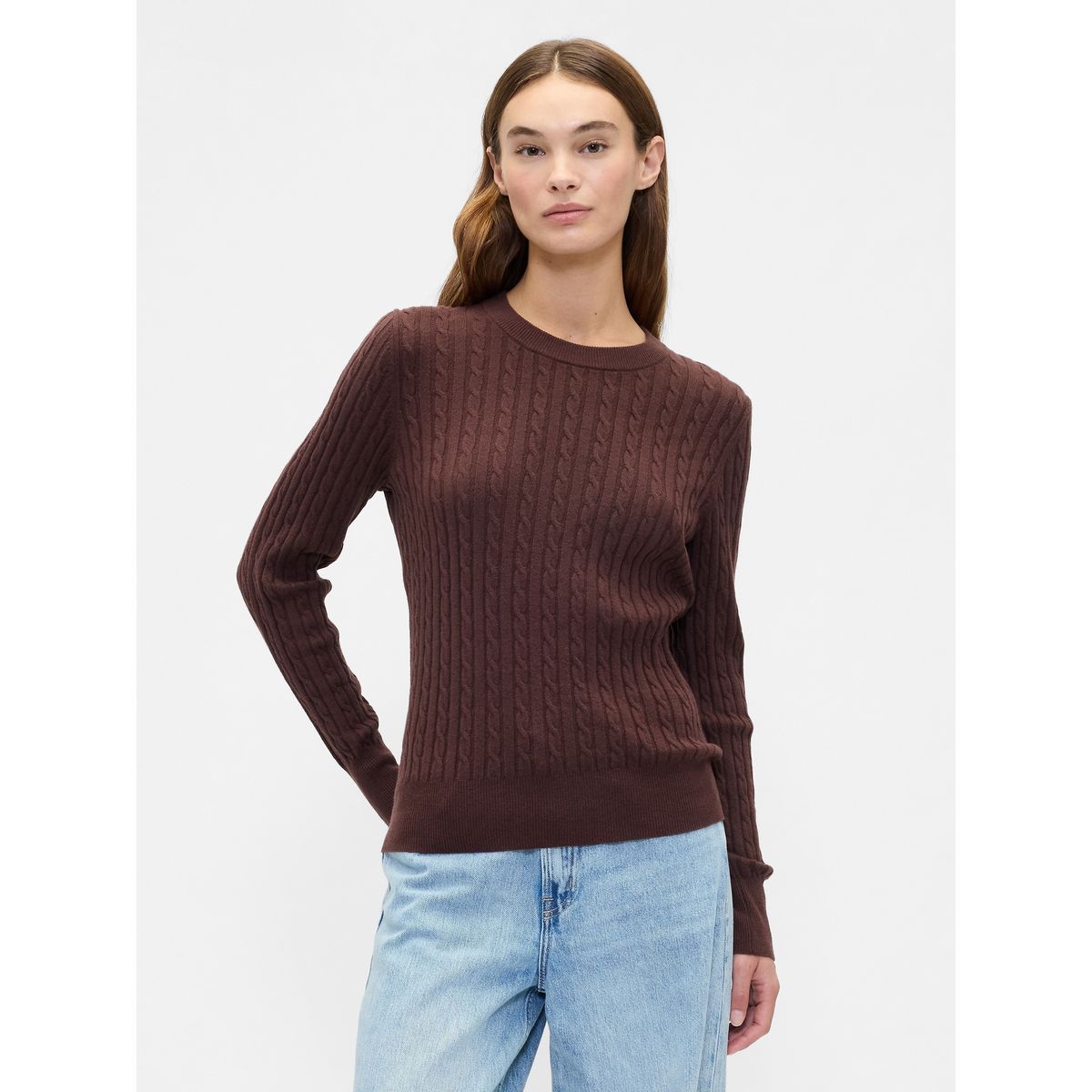 GAP - Sweater Mujer Gap Cashsoft Café