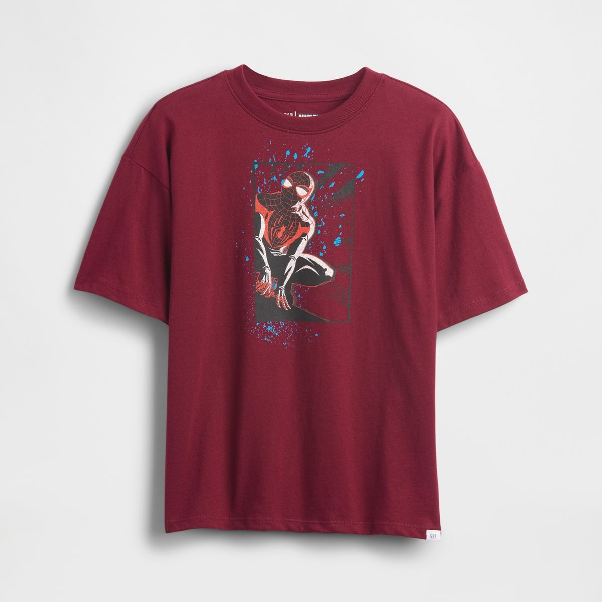 GAP - Polera Niño Gap Manga Corta Rojo