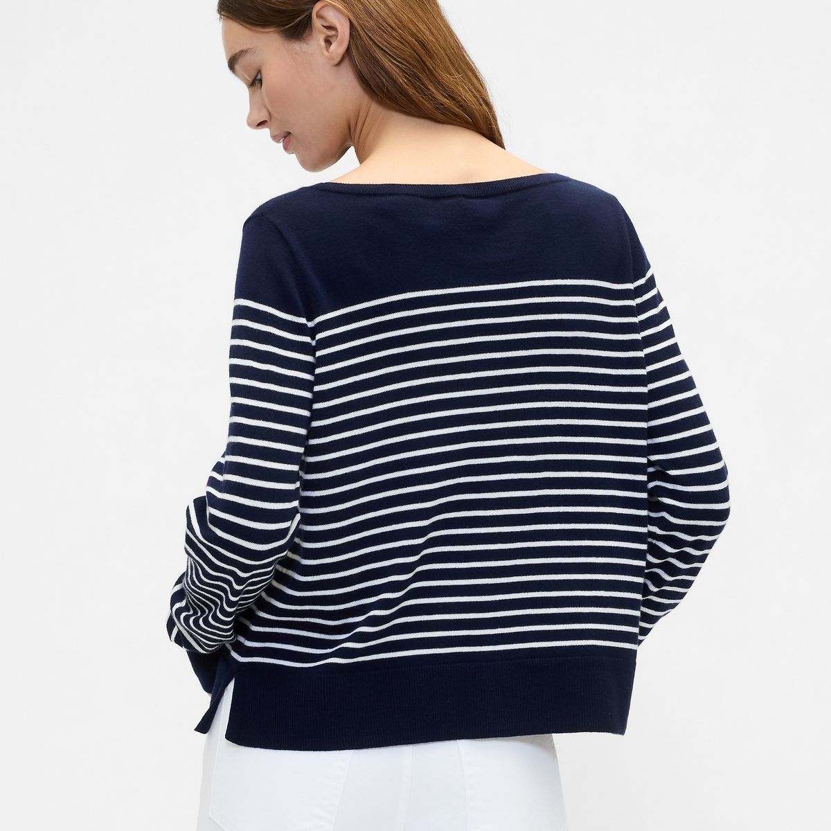 GAP - Sweater Mujer Boatneck Azul Gap