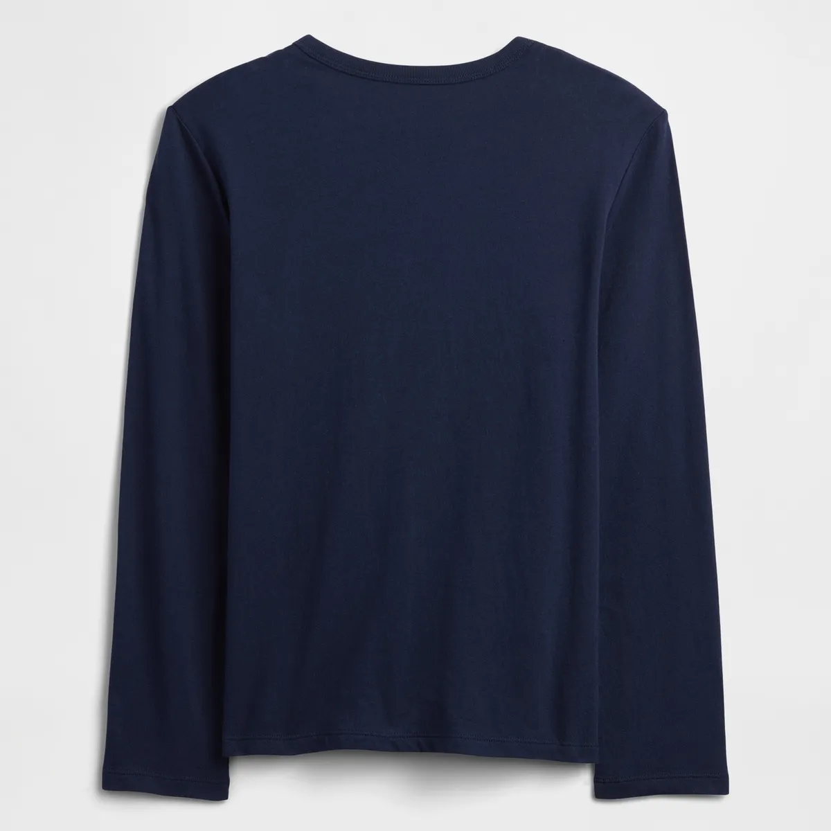 GAP - Polera Niño Gap Manga Larga Azul