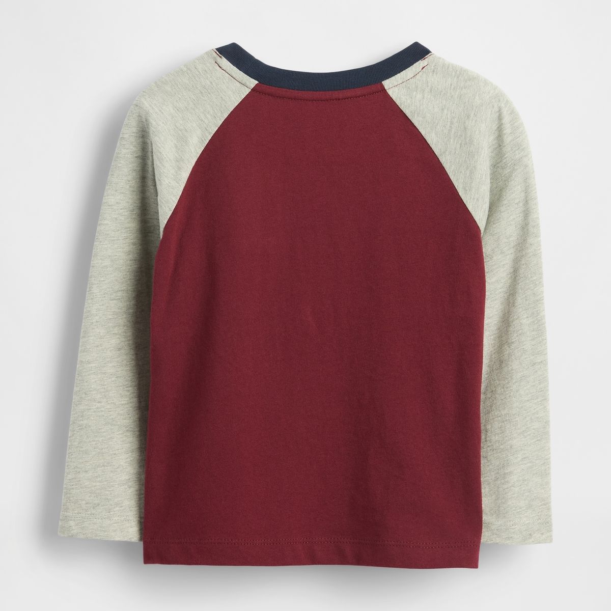 GAP - Polera Toddler Niño Gap Manga Larga Logo Rojo