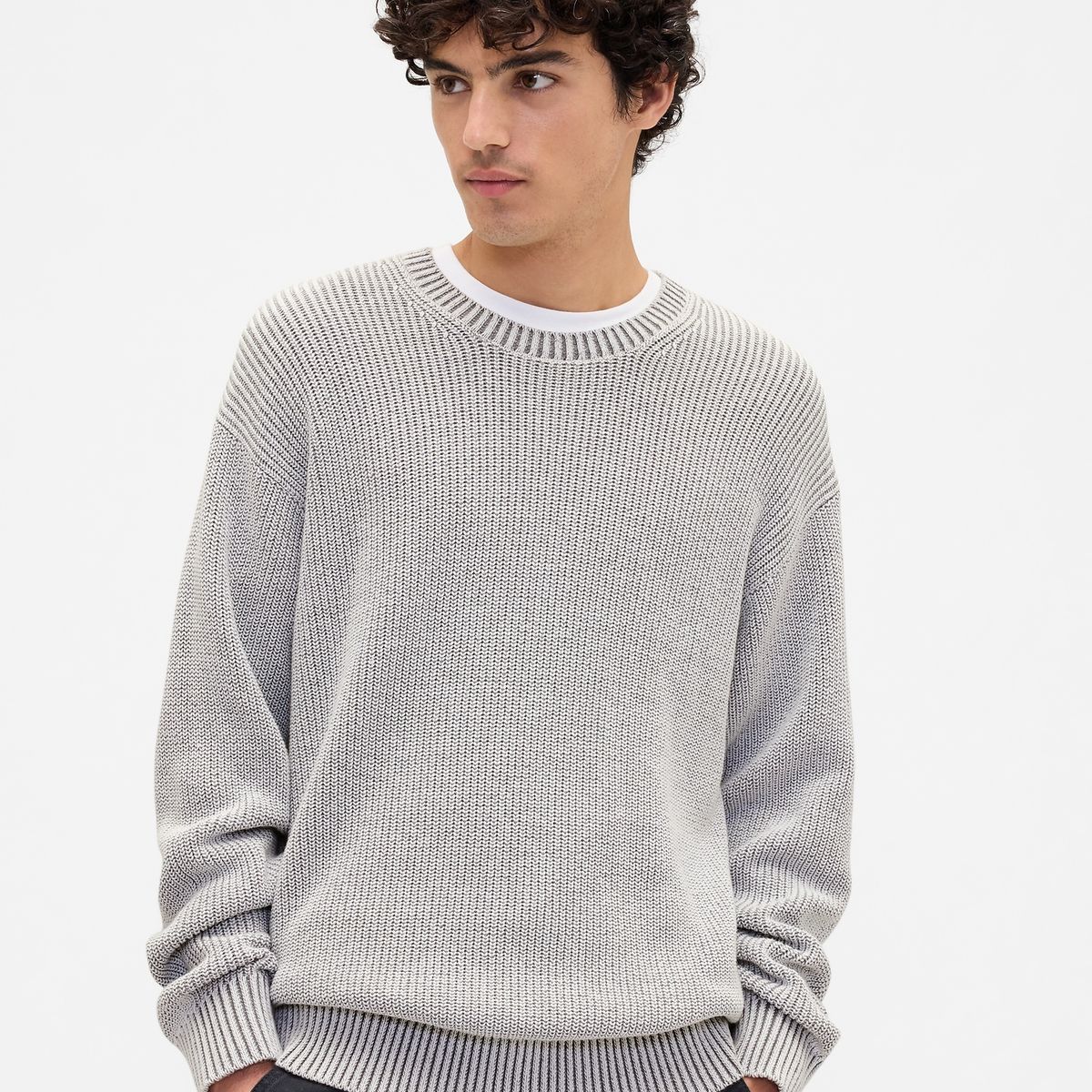 GAP - Sweater Hombre Gris Gap