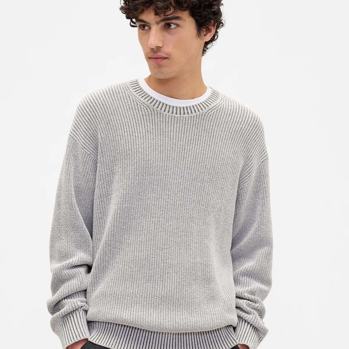GAP - Sweater Hombre Gris Gap