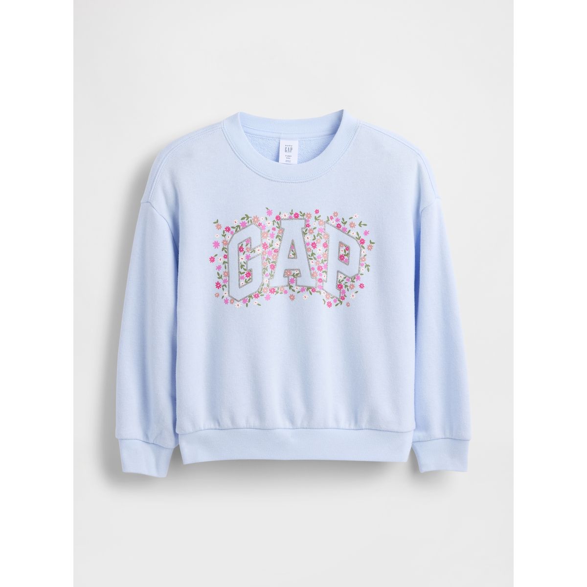GAP - Polerón Toddler Niña Gap Logo Crew Azul