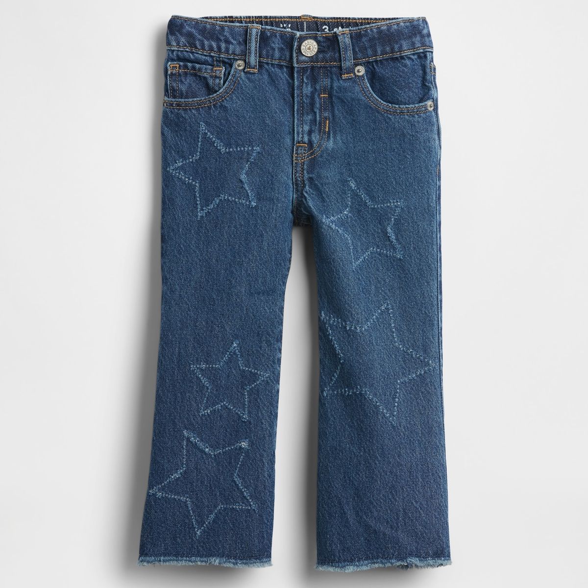 GAP - Jeans Toddler Niña Stride Azul Gap