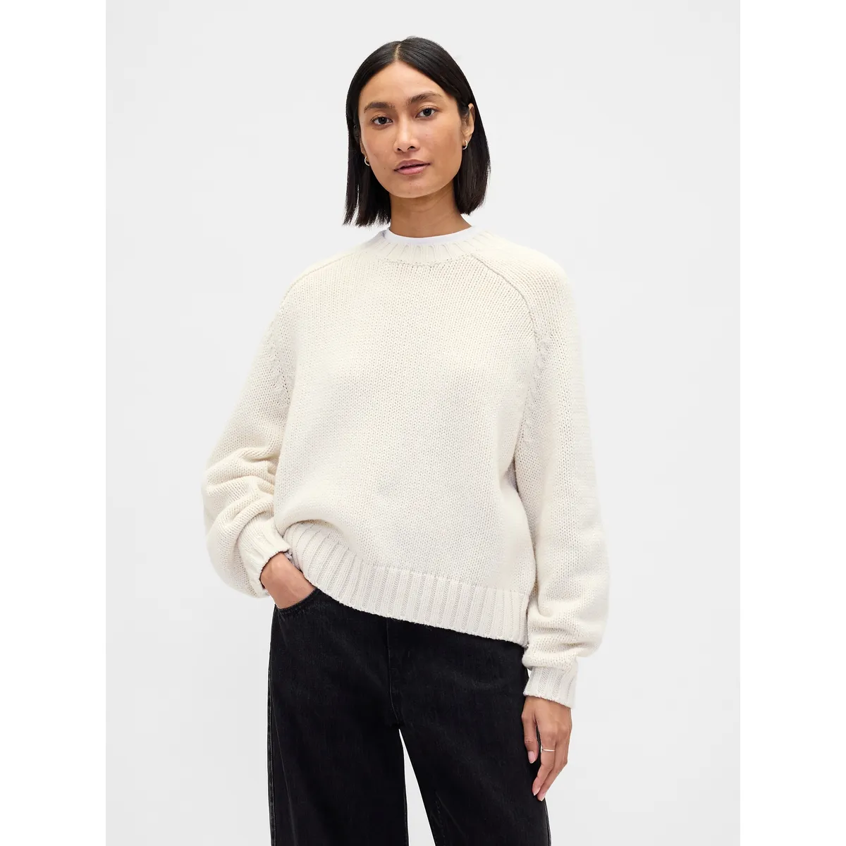 GAP - Sweater Mujer Beige Gap