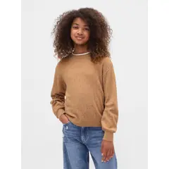 GAP - Sweater Niña Crew Café