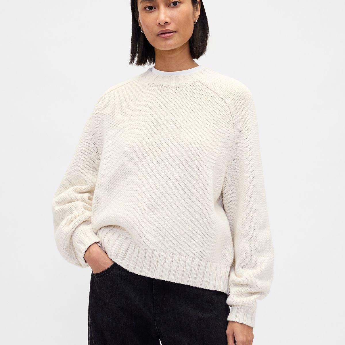 GAP - Sweater Mujer Beige Gap