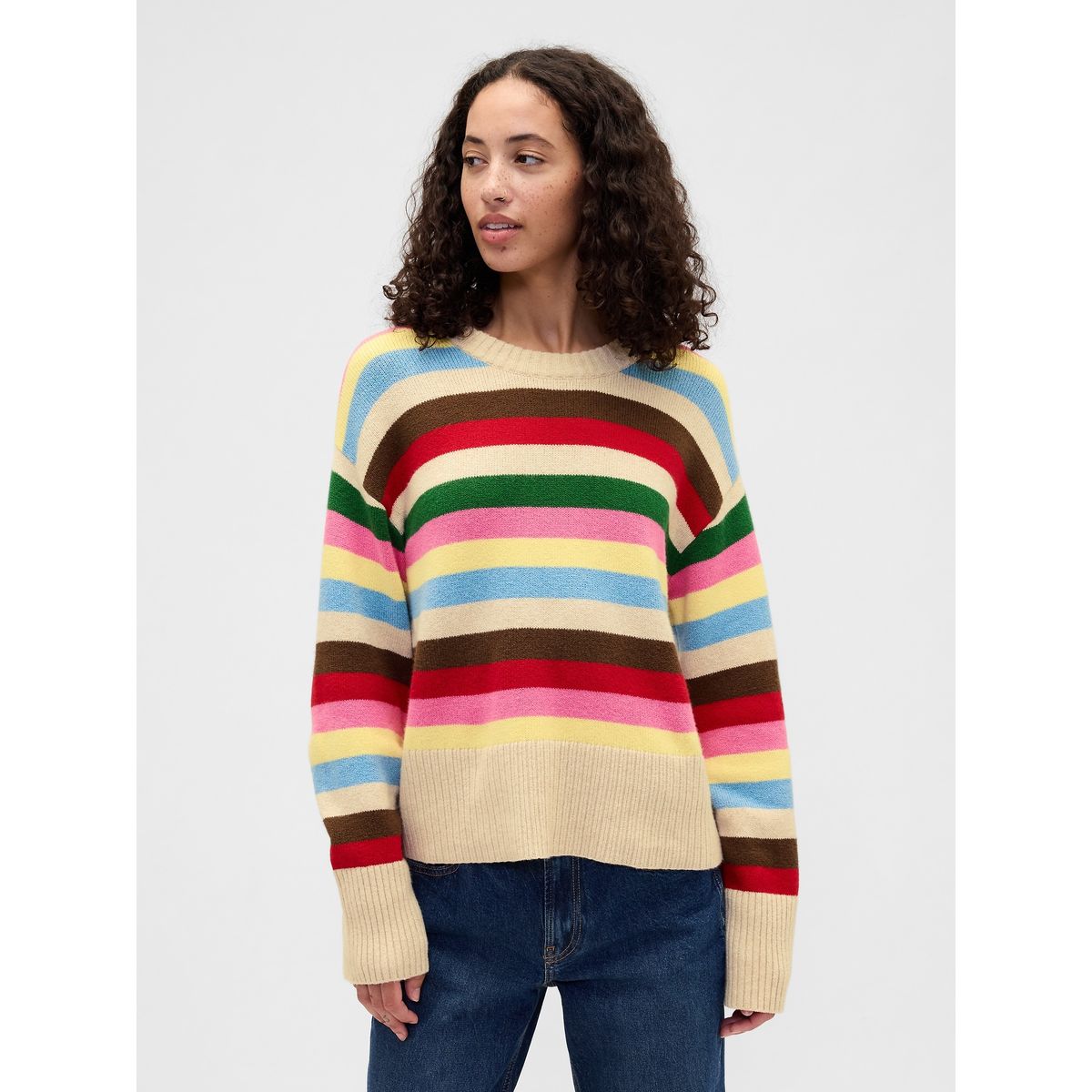 GAP - Sweater Mujer Gap Cashsoft Multicolor