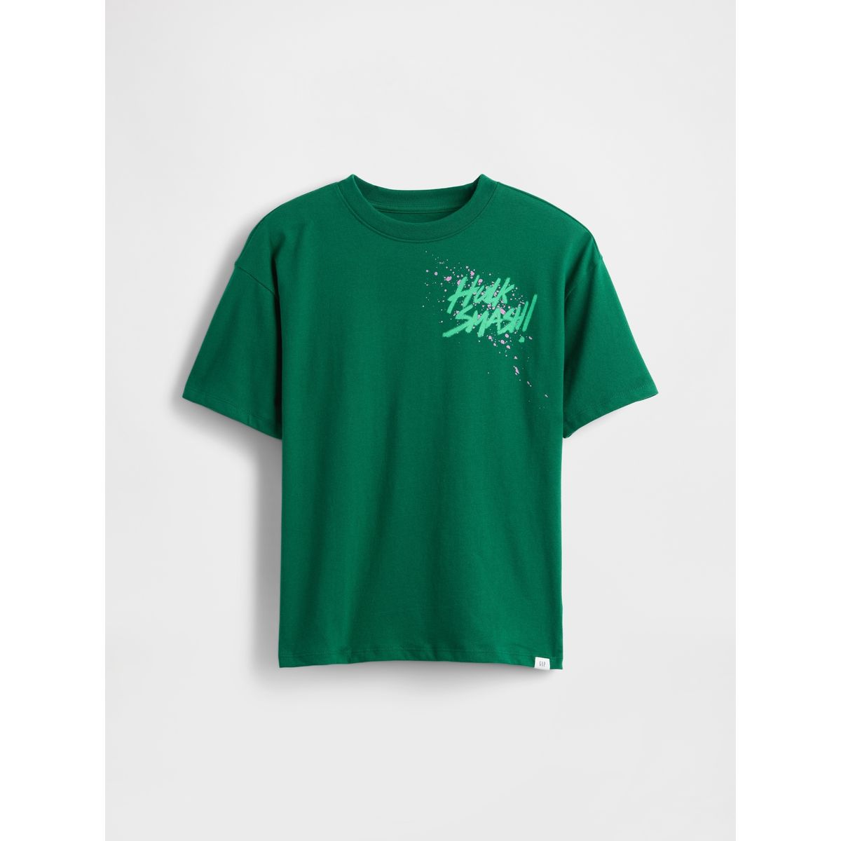 GAP - Polera Niño Gap Manga Corta Verde