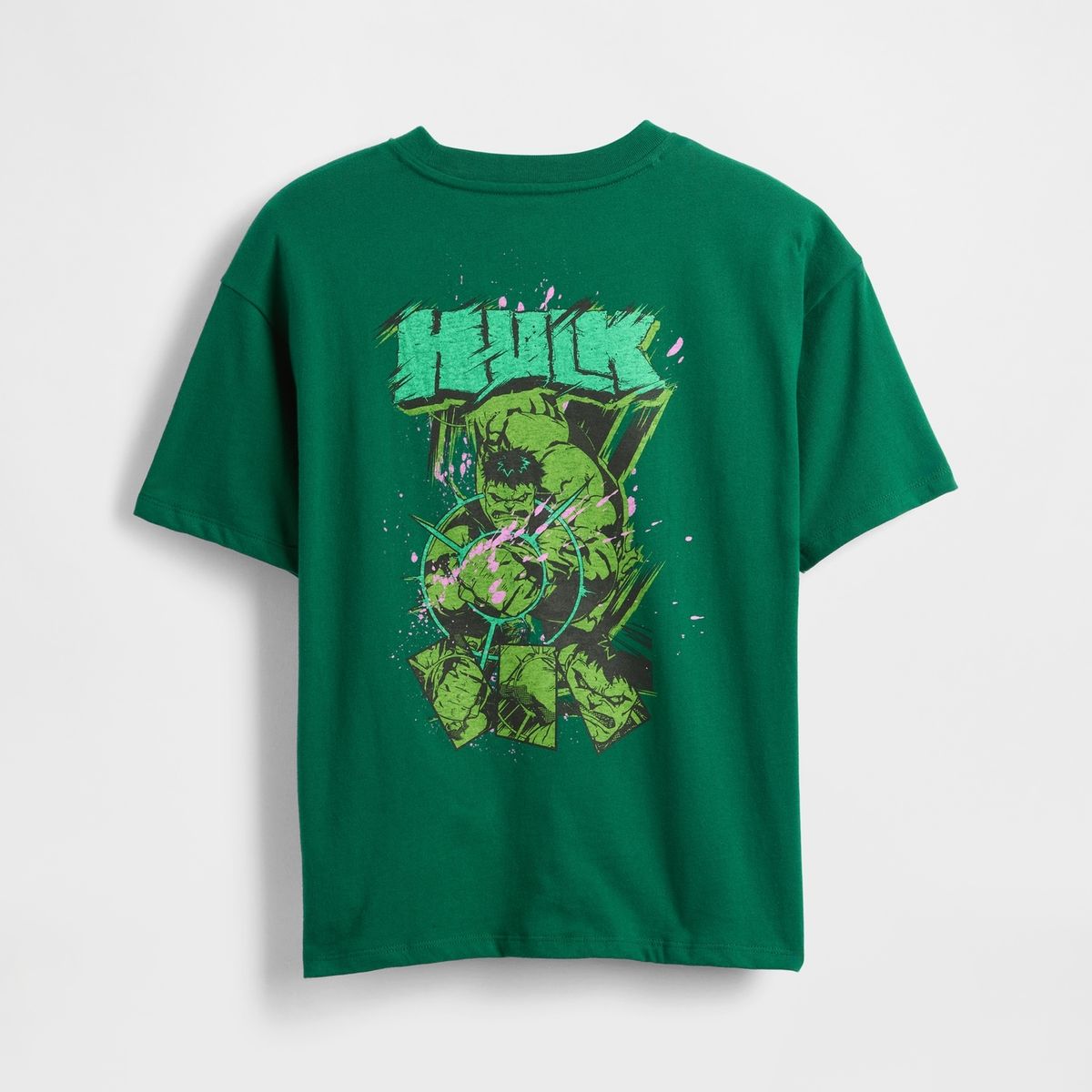 GAP - Polera Niño Gap Manga Corta Verde