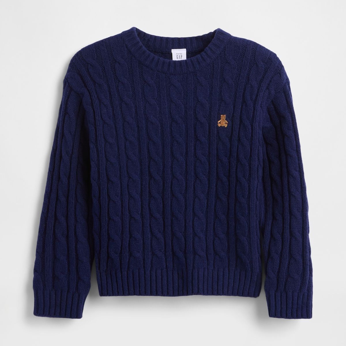 GAP - Sweater Toddler Niño Crew Azul Gap