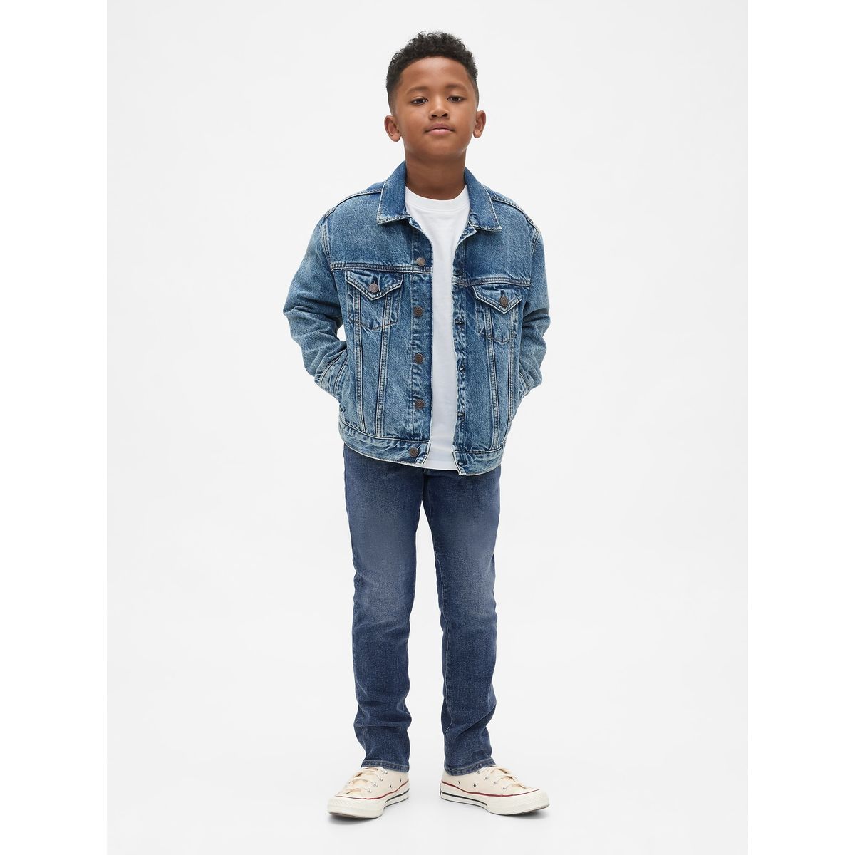 GAP - Jeans Niño Slim Azul Gap