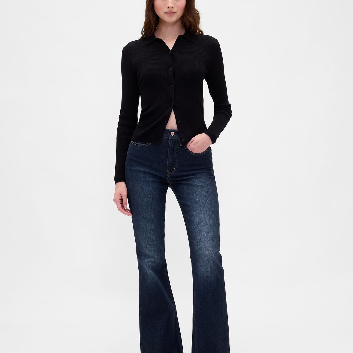 GAP - Jeans Mujer Gap Flare Denim