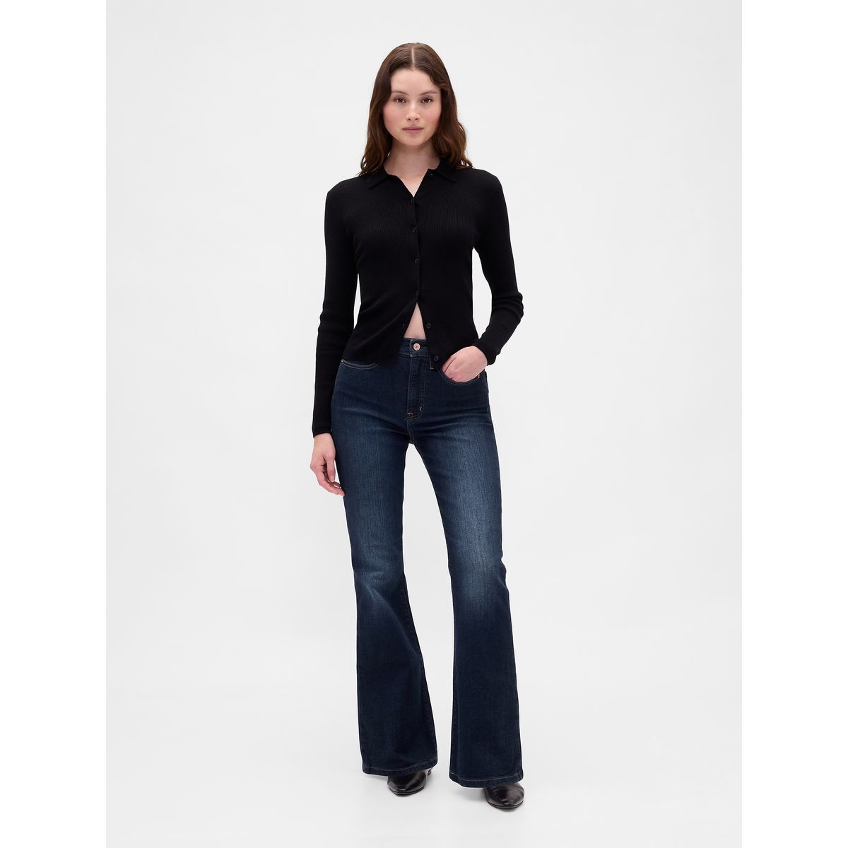 GAP - Jeans Mujer Gap Flare Denim
