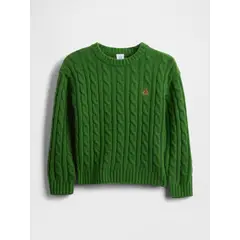 GAP - Sweater Toddler Niño Crew Verde