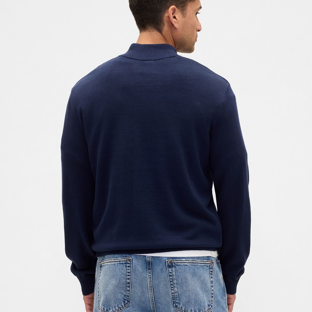 GAP - Chaleco Hombre Gap Mock Azul