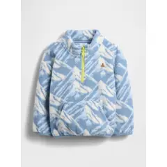GAP - Polerón Toddler Niño Sin Gorro Azul