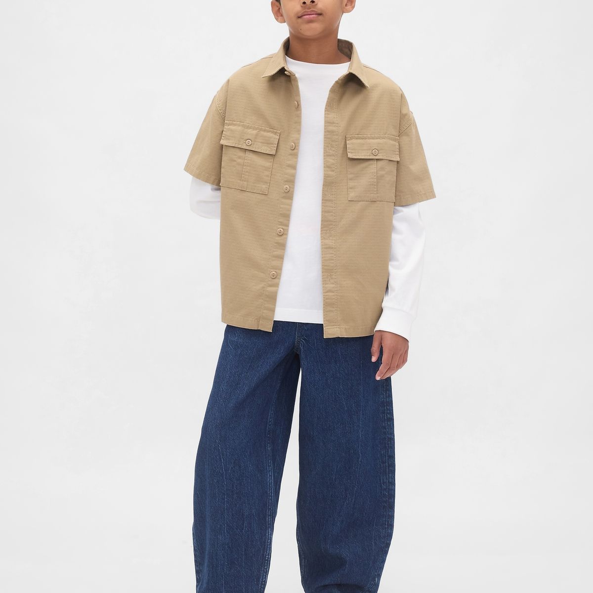 GAP - Jeans Niño Baggy Azul Gap