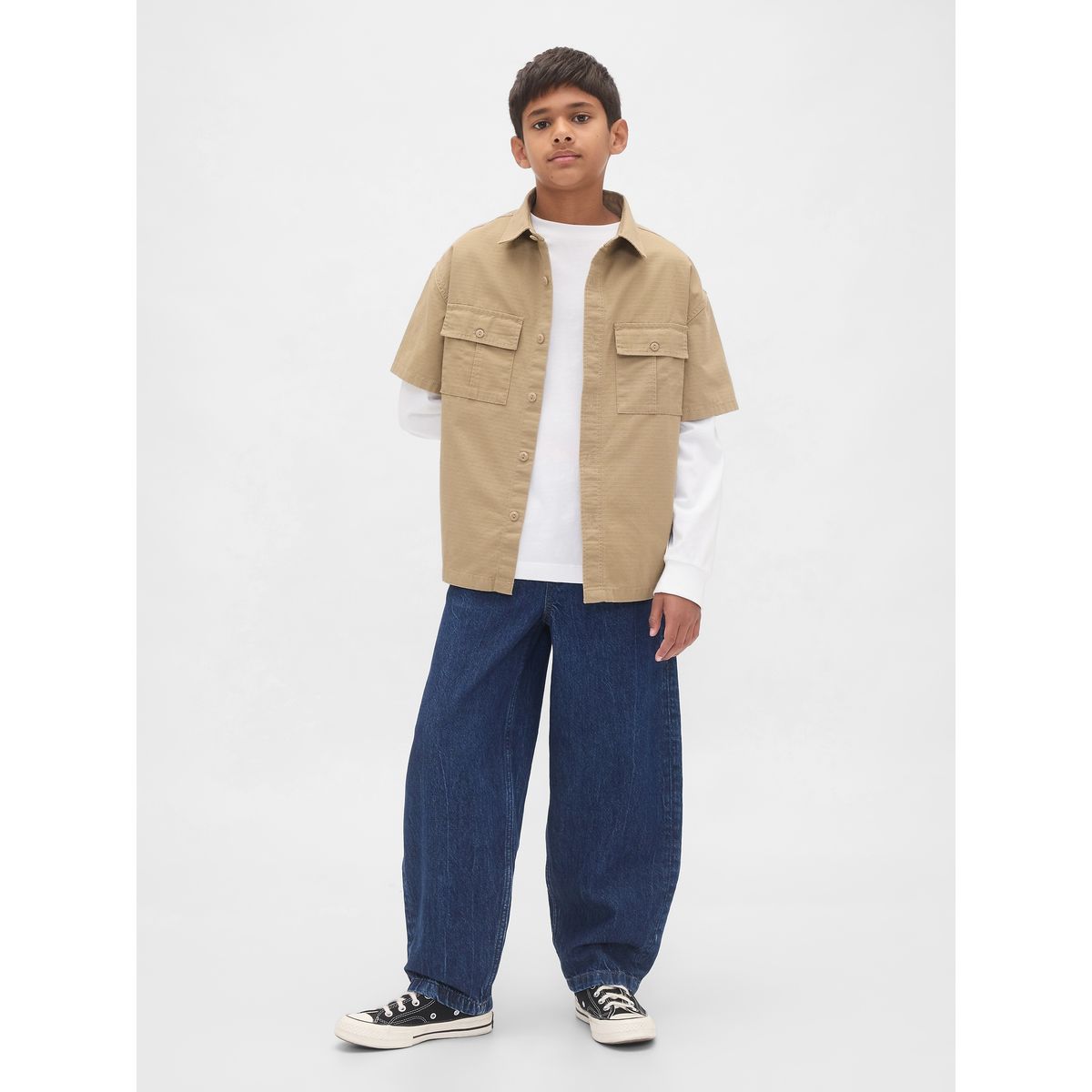 GAP - Jeans Niño Baggy Azul Gap