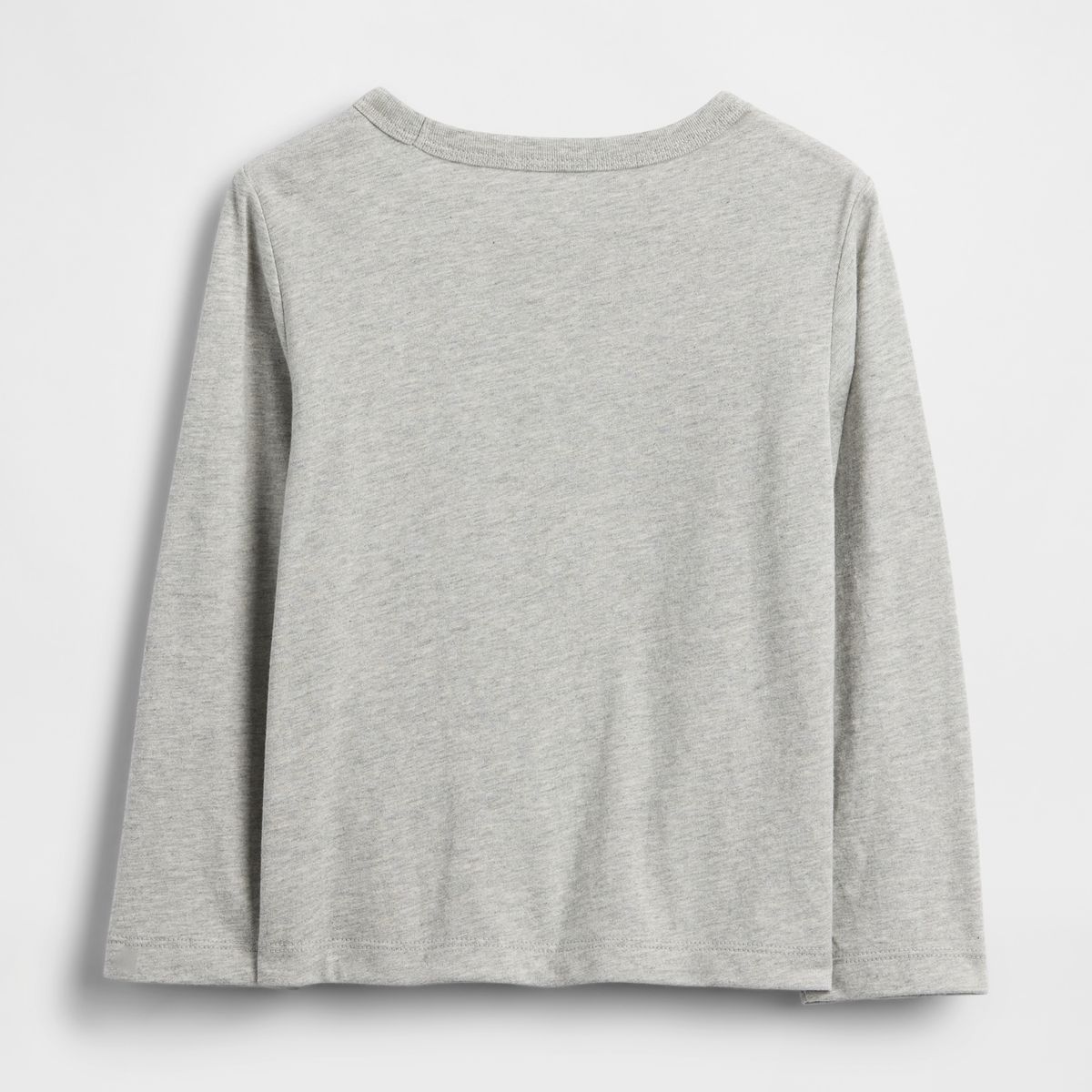 GAP - Polera Toddler Niño Gap Manga Larga Gris