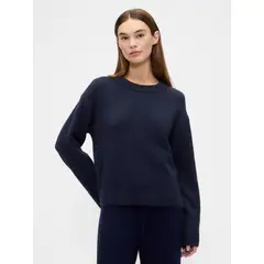GAP - Sweater Mujer Cashsoft Azul