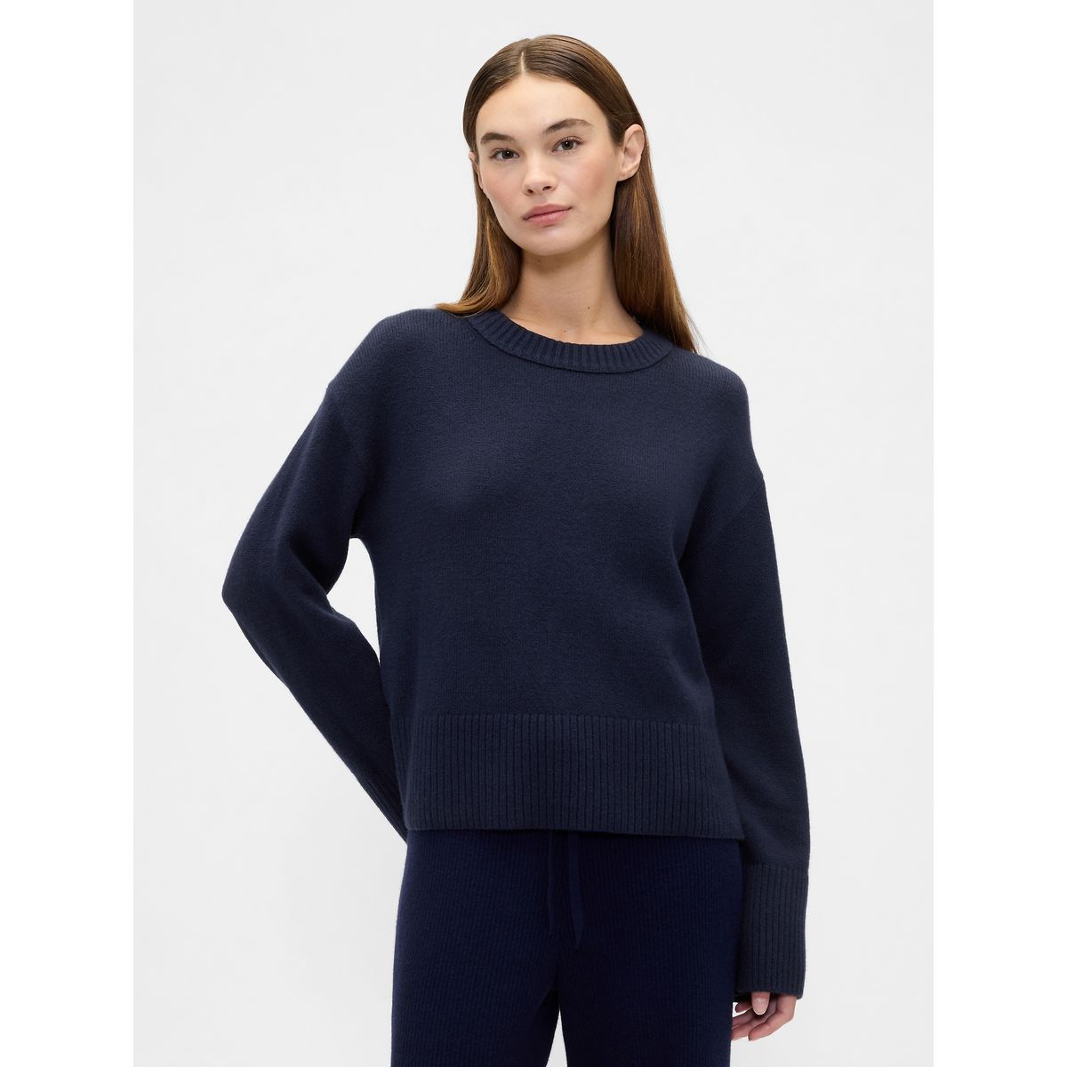 GAP - Sweater Mujer Gap Cashsoft Azul
