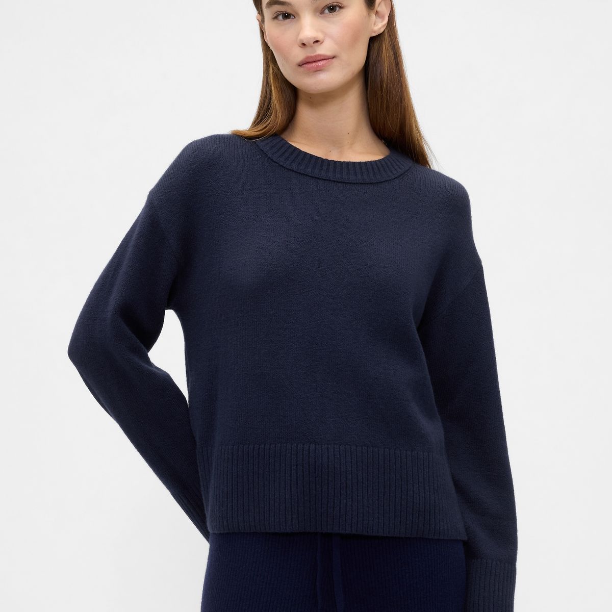 GAP - Sweater Mujer Gap Cashsoft Azul
