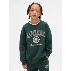 GAP - Polerón Niño Sin Gorro Verde