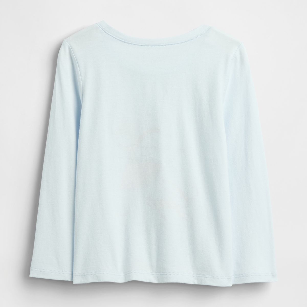 GAP - Polera Toddler Niña Gap Manga Larga Logo Azul