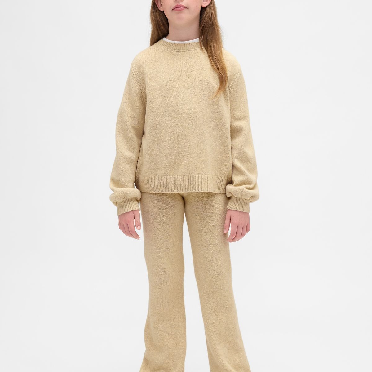 GAP - Pantalón Niña Gap Cashsoft Beige