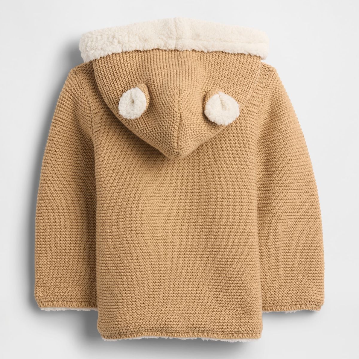 GAP - Chaleco Bebe Niña Cardigan Café Gap