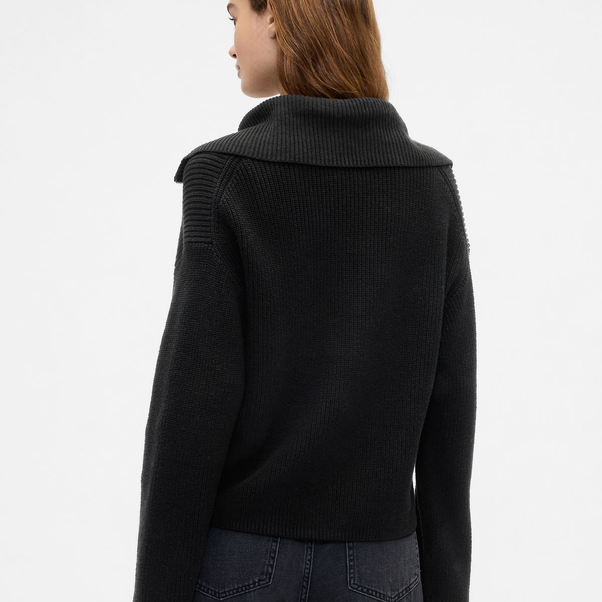 GAP - Sweater Mujer Gap Quarter Negro