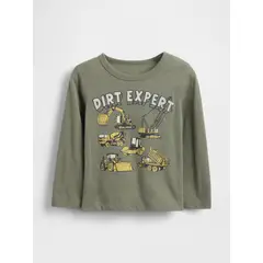 GAP - Polera Toddler Niño Manga Larga Graficas Multicolor