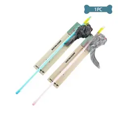 GENERICO - Juguete para gato varita con ratón colgante Color Aleatorio