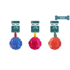 GENERICO - Juguete de pez globo con sonido para perro 6x9cm color aleatorio