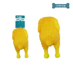 GENERICO - Juguete de pollo asado para mascotas 14x8x7cm 70g