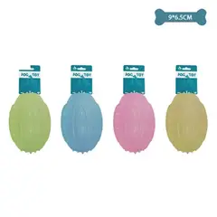 GENERICO - Balón de fútbol transparente color aleatorio 9x6.5cm