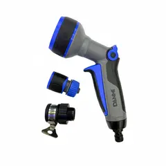 DANMI - Pistola De Riego Jardín 9 Posiciones+accesorios