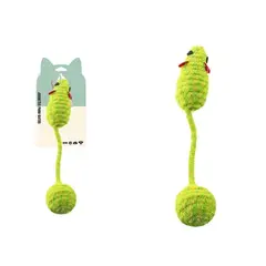 GENERICO - Juguete para gato pelota de arrastre de ratón