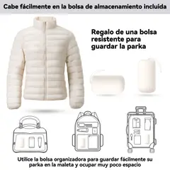 EASTONE - Parka Mujer Termica Liviana