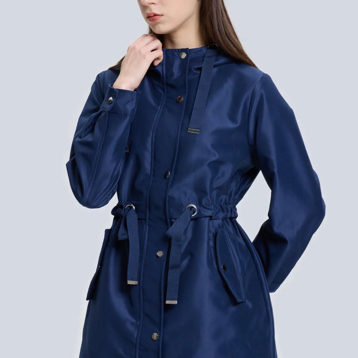 EASTONE - Chaqueta Mujer Parka Canvas Hoody Eastone