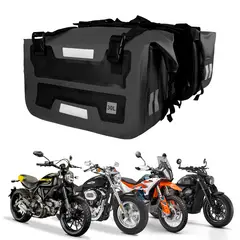 AIZO - Bolsa Lateral Para Motocicleta De Liberación Rápida De 30l